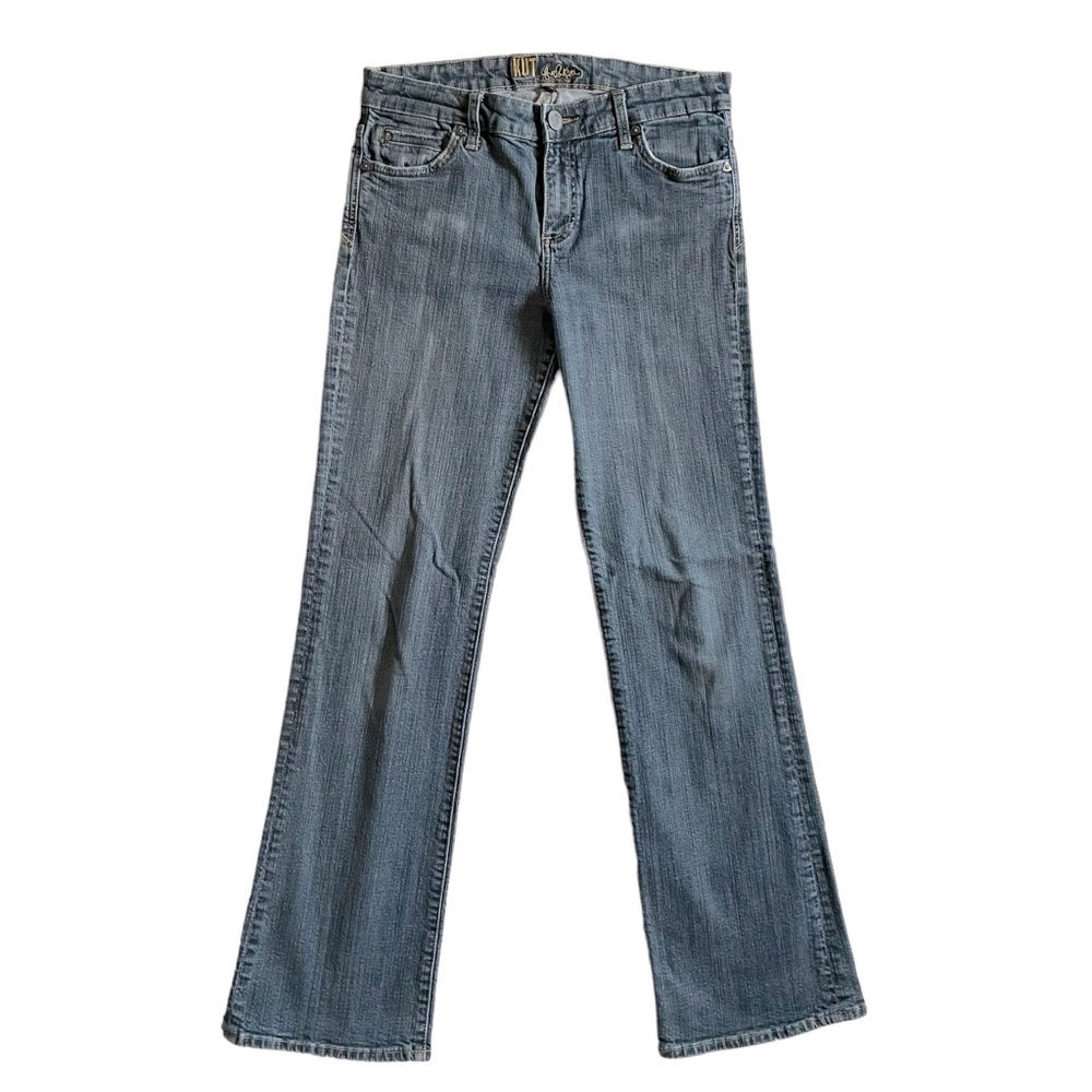KUT from the Kloth Mid-Rise Bootcut Jeans Stretch Medium Wash Size 8